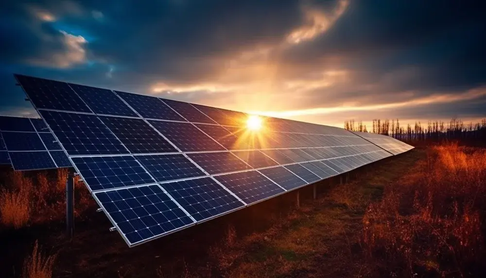 vecteezy_sunset-sky-reflects-solar-panel-sustainable-power-generation_24712158